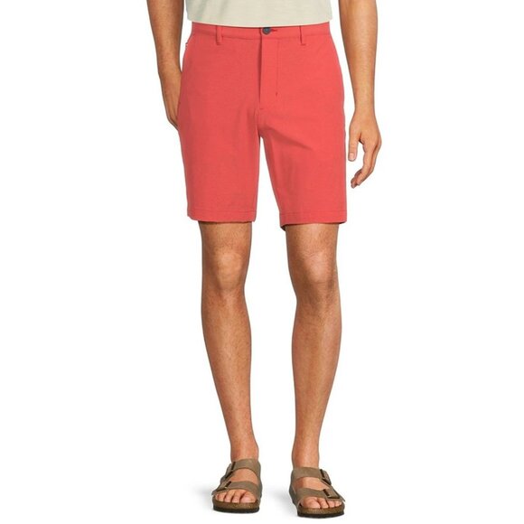 Tommy Bahama Mens Chip Shot Red Shorts 38 Lightweight Quick-Dry Fabric Golf Casu - Picture 1 of 11